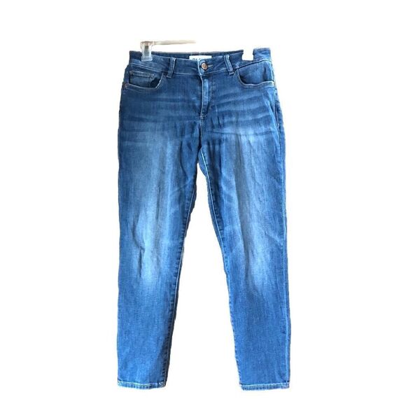 DL1961 FLORENCE Instasculpt Cropped Jeans Everglade Wash - 27 - Picture 1 of 14